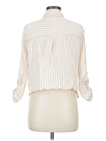 Lucky & Coco 3/4 Sleeve Button-Down Shirt (view 2)