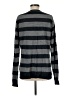 Paper Denim & Cloth Stripes Gray Pullover Sweater Size Med (2) - photo 2