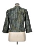 Christopher & Banks 100% Polyester Tweed Green Blazer Size XL - photo 2