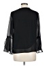 Zara Basic Black 3/4 Sleeve Blouse Size M - photo 2