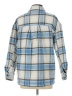 Love Tree Plaid Blue Coat Size S - photo 2
