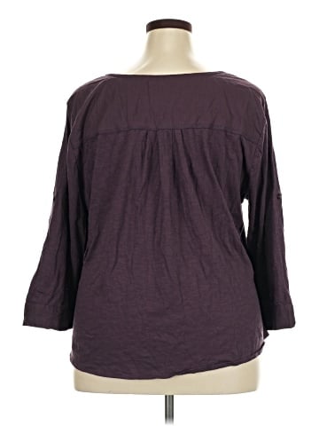 Gloria Vanderbilt 3/4 Sleeve Blouse (view 2)