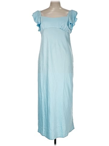 Madewell Flutter-Sleeve Maxi Slip Dress (view 1)