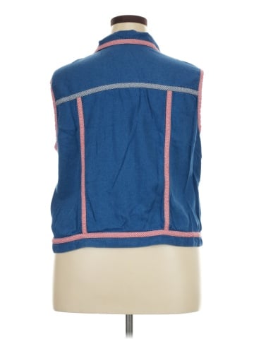 Koret Sleeveless Button-Down Shirt (view 2)