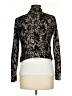 Papaya 100% Polyester Floral Black Blazer Size M - photo 2