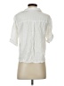 Zara White 3/4 Sleeve Button-Down Shirt Size XS - photo 2