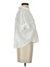 Zara White 3/4 Sleeve Button-Down Shirt Size XS - photo 4