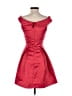 Zara Basic Solid Red Cocktail Dress Size XS - photo 2
