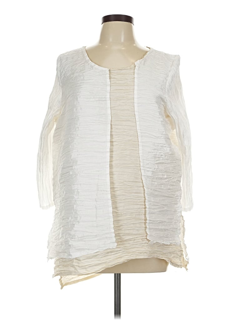 Pre-owned Babette Kimono In Ivory