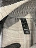 Adidas 100% Polyester Solid Gray Athletic Shorts Size M - photo 3