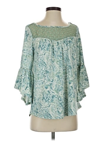 Absolutely Famous 3/4 Sleeve Blouse (view 1)