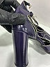 Prada 100% Leather Blue Heels Size EU 35 1/2 - photo 3