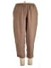 Max Studio 100% Polyester Solid Brown Casual Pants Size 2X - photo 1