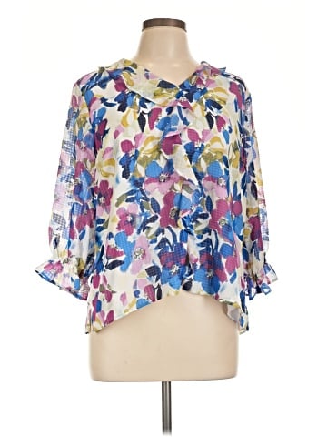 Investments 3/4 Sleeve Blouse (view 1)
