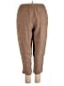 Max Studio 100% Polyester Solid Brown Casual Pants Size 2X - photo 2