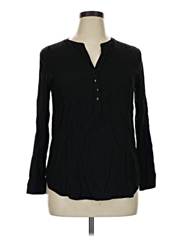 Splash Long Sleeve Blouse (view 1)