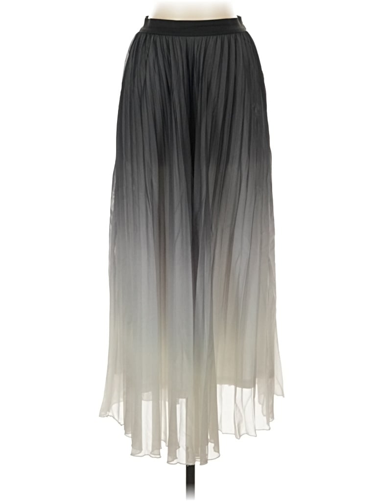 Pre-owned Wdny Formal Skirt In Gray