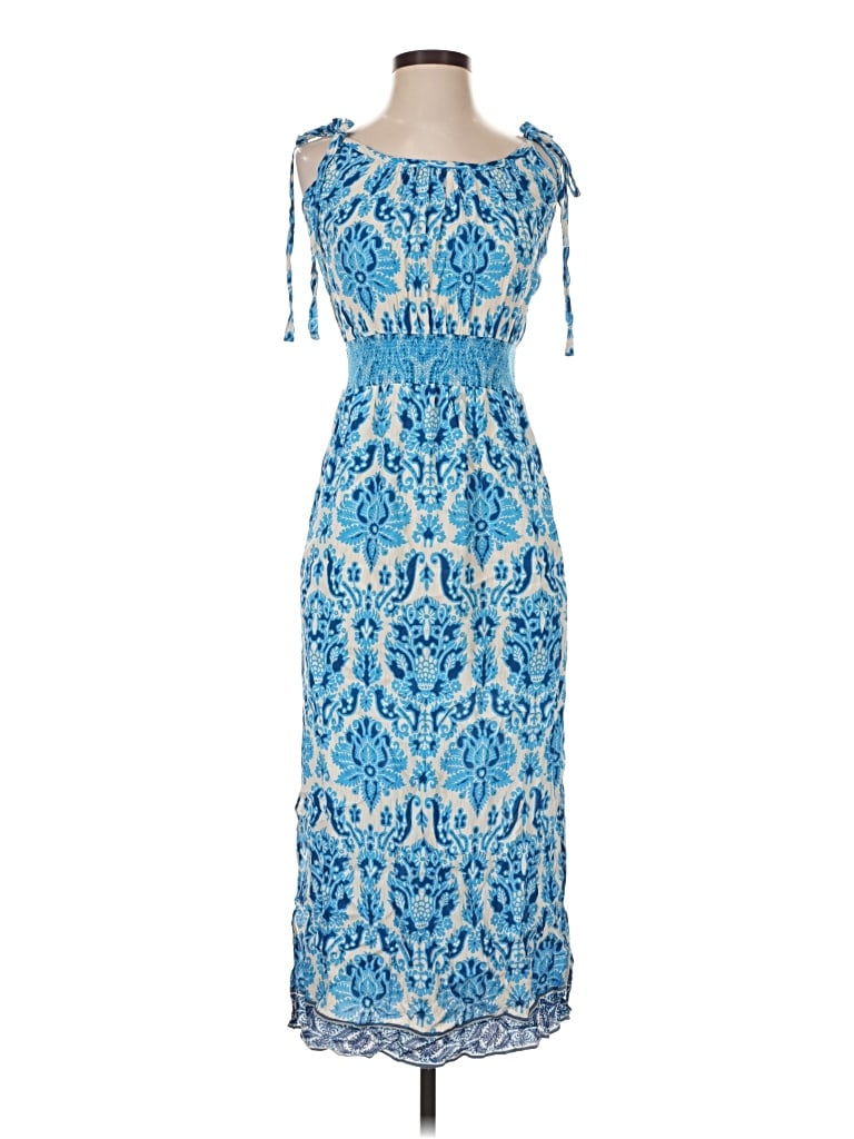Pre-owned Plenty By Tracy Reese Cocktail Dress In Blue