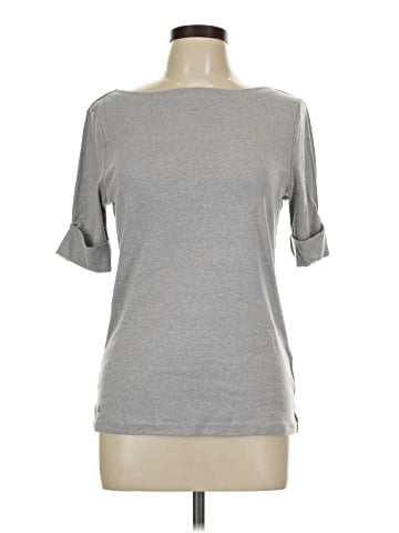 Lauren by Ralph Lauren 3/4 Sleeve T-Shirt (view 1)