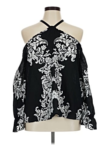 INC International Concepts 3/4 Sleeve Blouse (view 1)