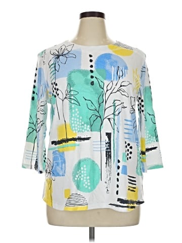 N Touch 3/4 Sleeve T-Shirt (view 1)