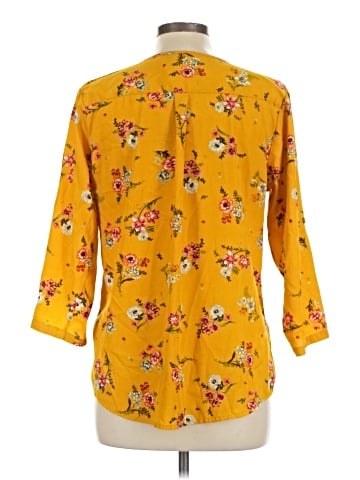 Mileage 3/4 Sleeve Blouse (view 2)