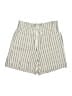 E3 by Etcetera Stripes Ivory Shorts Size 6 - photo 1
