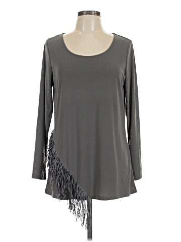Attitudes by Renee Long Sleeve Top (view 1)