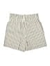E3 by Etcetera Stripes Ivory Shorts Size 6 - photo 2