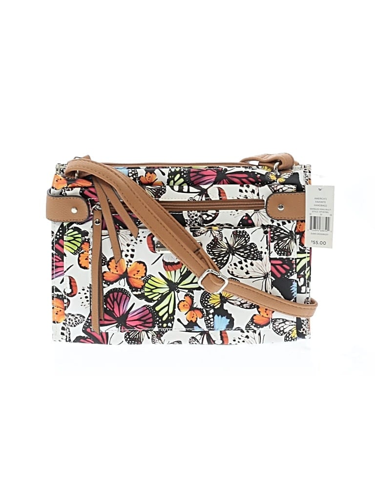 Pre-owned Rosetti Crossbody Bag In White