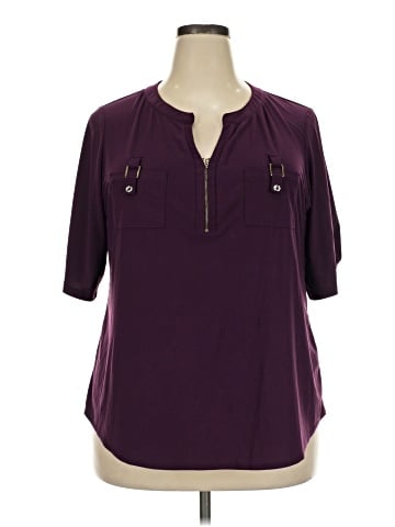 Perseption 3/4 Sleeve Blouse (view 1)