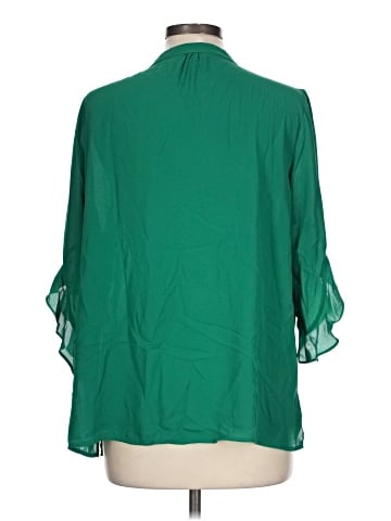 Investments 3/4 Sleeve Blouse (view 2)