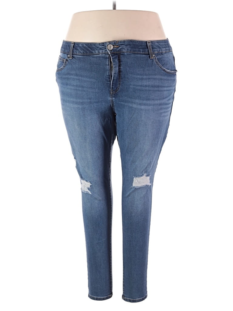 Pre-owned Lularoe Jeans In Blue