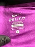 Nike 100% Polyester Color Block Purple Athletic Shorts Size S - photo 3