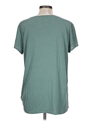 Green Envelope Short Sleeve Top (view 2)