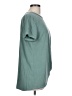 Green Envelope Teal Short Sleeve Top Size L - photo 4