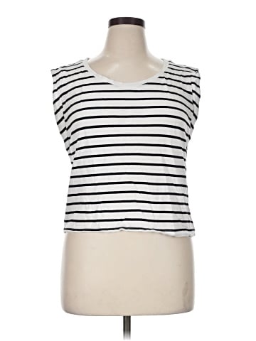 White House Black Market Sleeveless T-Shirt (view 1)