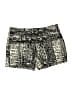 Ann Taylor Print Black Shorts Size 10 - photo 1