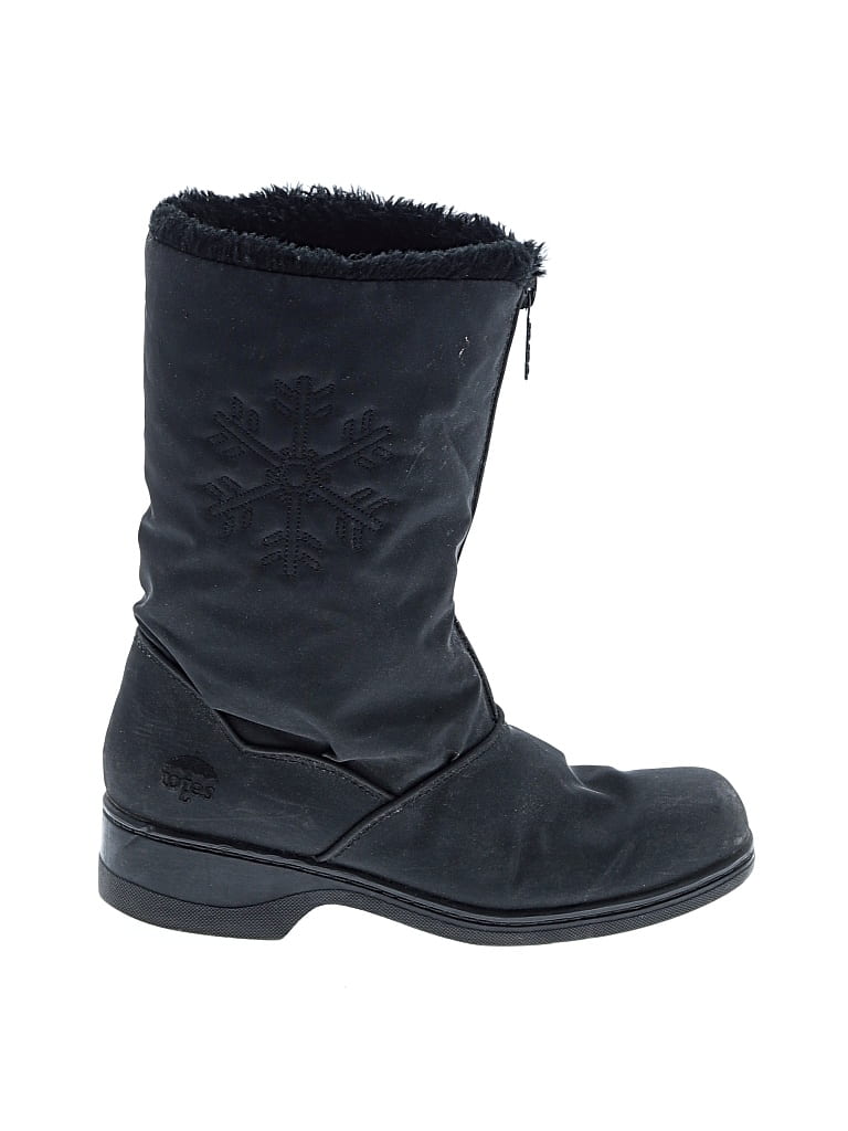 Pre-owned Totes Boots In Black