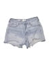 Universal Thread Blue Denim Shorts Size 10 - photo 1