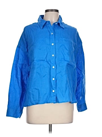 Cynthia Rowley TJX Long Sleeve Button-Down Shirt (view 1)