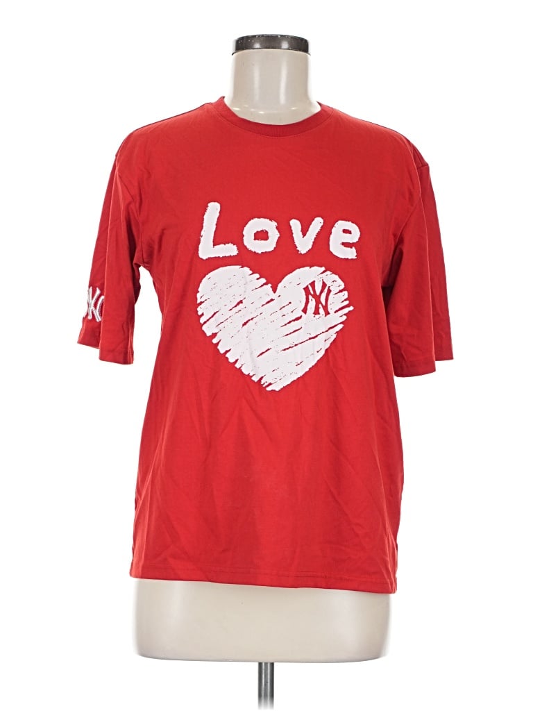 Pre-owned Mlb Short Sleeve T-shirt In Red