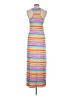 Love Stripes Silver Casual Dress Size L - photo 2