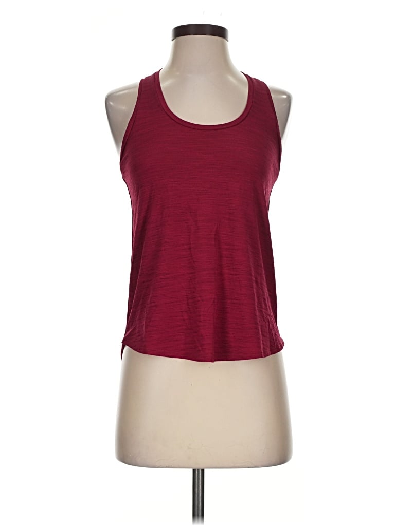 Pre-owned Calia Active Tank Top In Burgundy