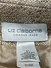Liz Claiborne Tweed Gray Tan Coat Size M - photo 3