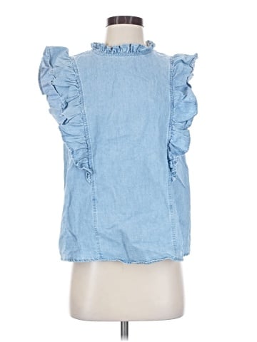 Timing Sleeveless Blouse (view 1)