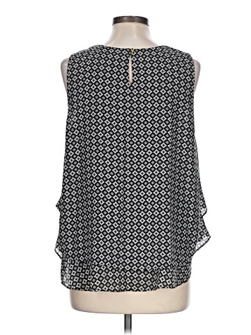 Kaari Blue Sleeveless Blouse (view 2)