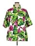 Assorted Brands Tropical Green Short Sleeve Button-Down Shirt Size XXL - photo 1