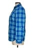Talbots Plaid Blue Long Sleeve Button-Down Shirt Size M - photo 5