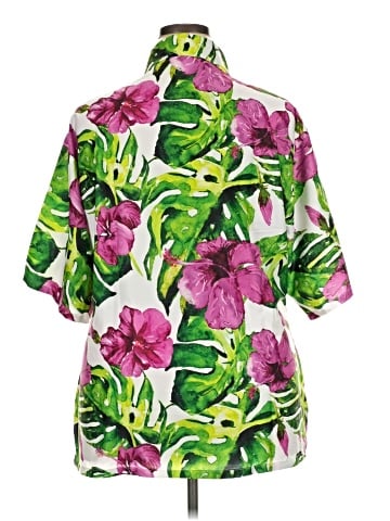 Assorted Brands Short Sleeve Button-Down Shirt (view 2)